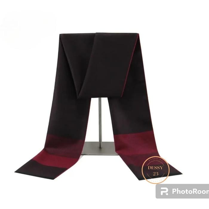 Scarf Syal Leher Musim Dingin Pria Wanita Import