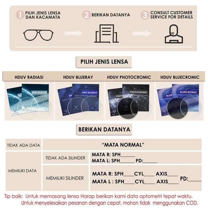 Kacamata Clip On Style Kotak Free 1 Lens Bahan Acetate Bisa Minus 8197