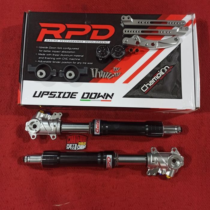 UPSIDE DOWN SHOCKBREAKER SHOCK DEPAN RPD BLACK NMAX OLD 2015-2019