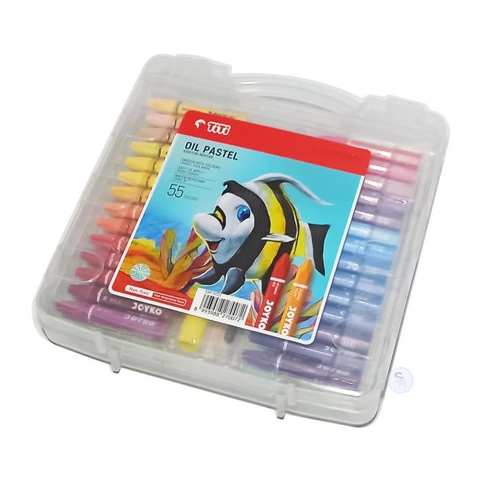 

JOYKO Crayon Titi Oil Pastel/ Crayon Minyak 55 Color [ SET ]