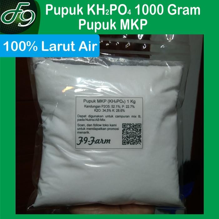 Pupuk Mkp Kh2Po4 Kalium Dihidrogen Fosfat 1 Kg, Hortipray, Hidroponik Sale