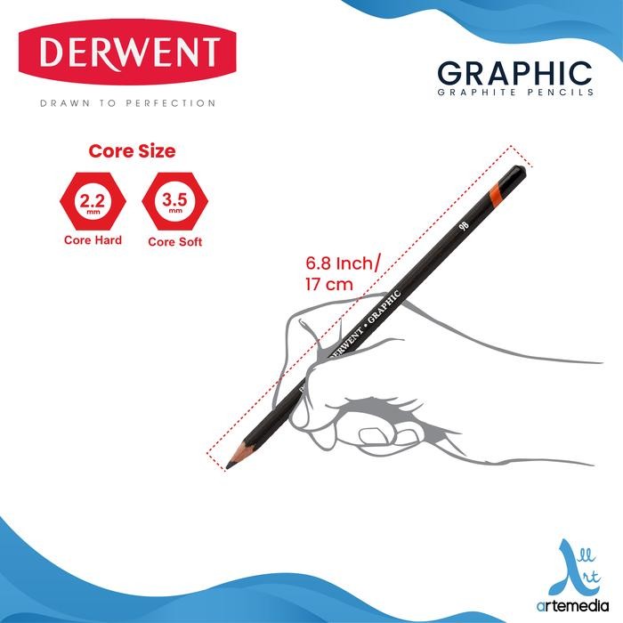 

Pensil Gambar Derwent 24 Tin Graphic Sketch Pencil Set