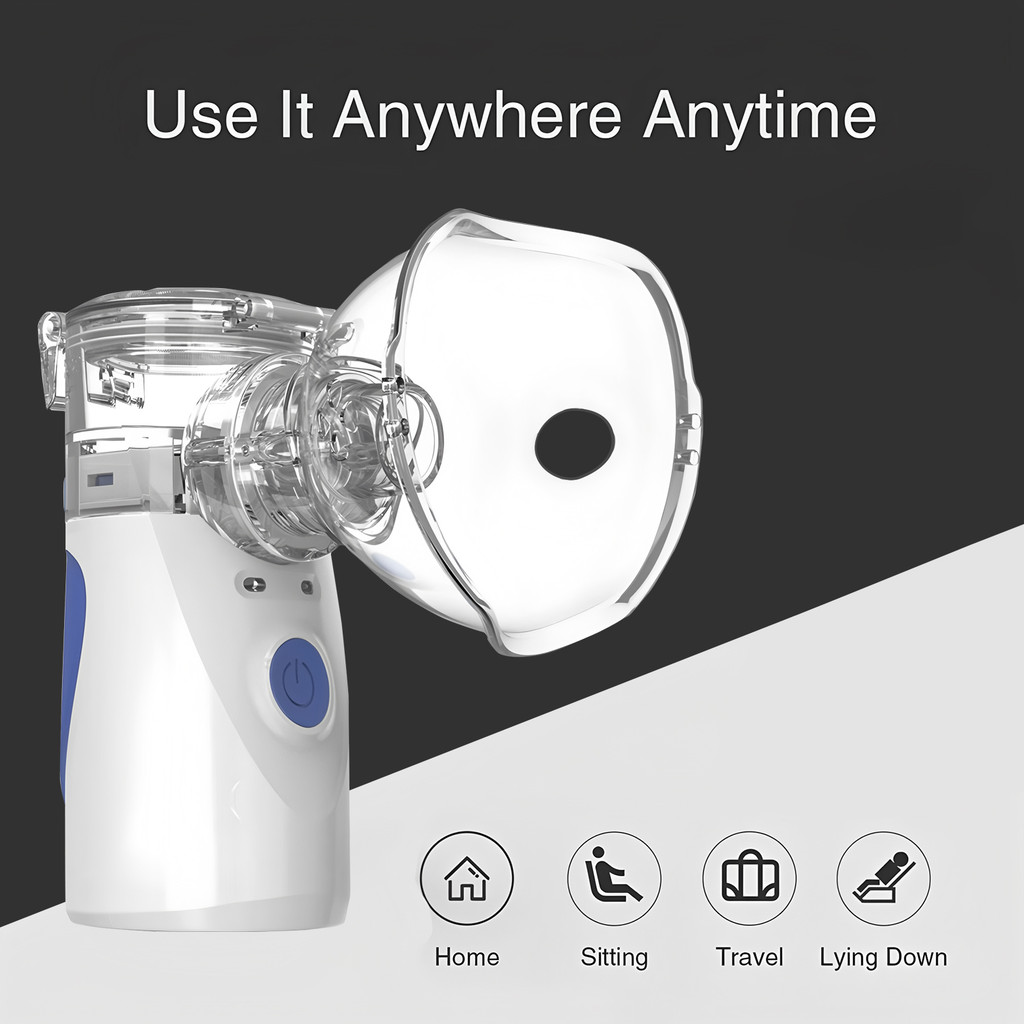 Small Portable Nebulizer Aerosol Inalador Nebulizador Machine Inhale Nebuliser Mini Handheld Asthma