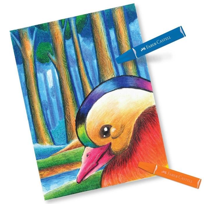 

Faber-Castell Crayon Hexagonal Oil Pastel set 24