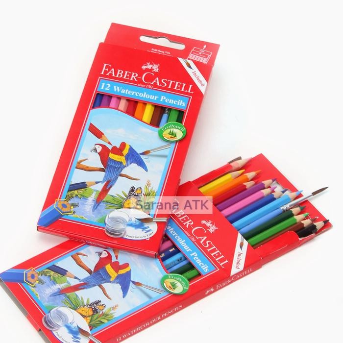 

Faber Castell Pensil Warna 12 Panjang Watercolour Pencils [ SET ]