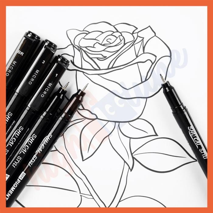 

Hightune Pensil Tulis Pena Gambar Kayu Alami Tahan Air Pigmen Hitam - 10 Buah - Stationery