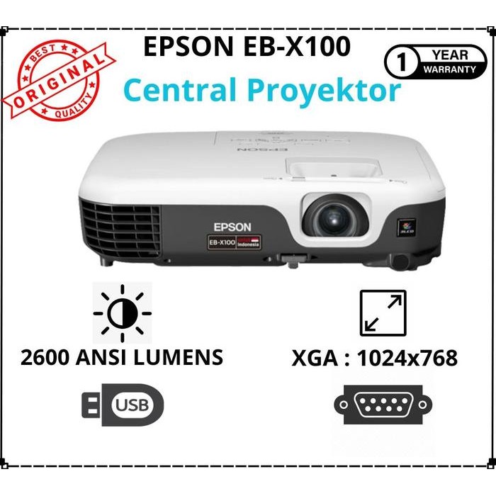 FES4 Proyektor Epson Eb-X100 2600 Lumens - Epson Projector