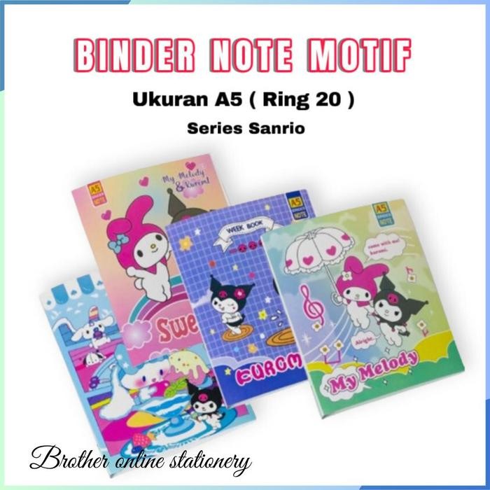 

TUMI Bos Binder Note A5/Buku Ring Besi/Buku Spiral/Spiral Book Paper