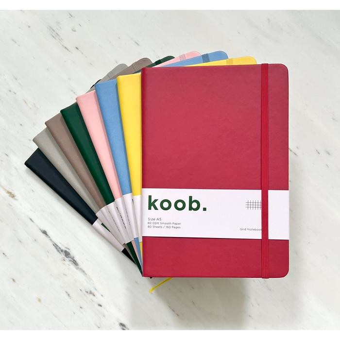 

TUMI A521 Koob. Notebook A5 Buku Tulis Kotak / Grid Agenda Jurnal Diary