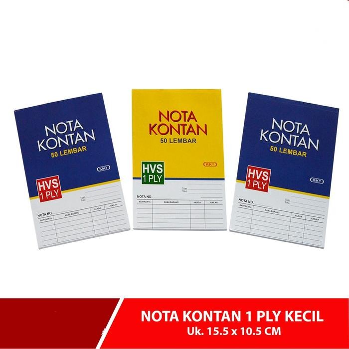 

TUMI Nota K1 1Ply Tidak Rangkap Bon