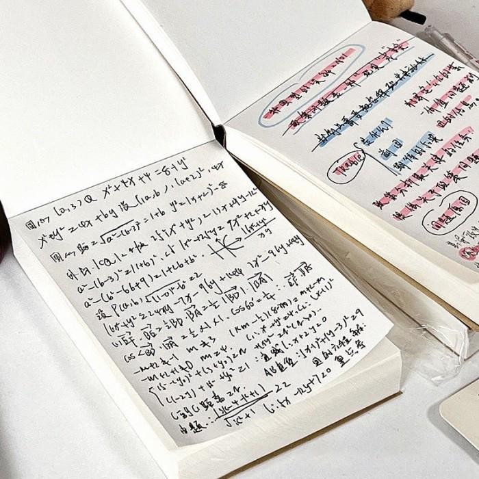 

TUMI Buku Tulis Catatan Draft Pad Notepad Aesthetic Kraft Style Isi 250 Lbr