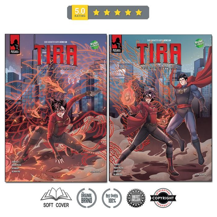 

Bumilangit Komik TIRA New Testament Vol 03+04