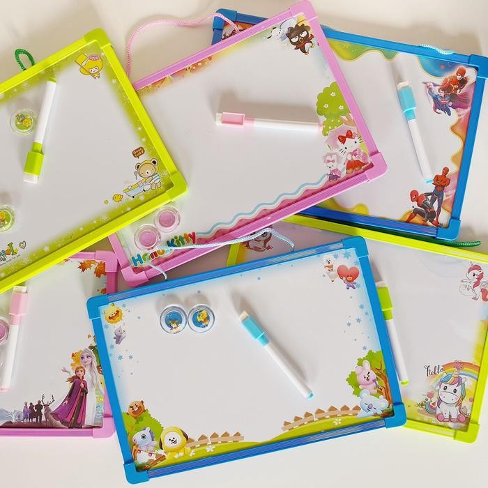 

I77W Sos White Board 1 Sisi Jing2 6203L / Papan Tulis /Papan Tulis Gantung