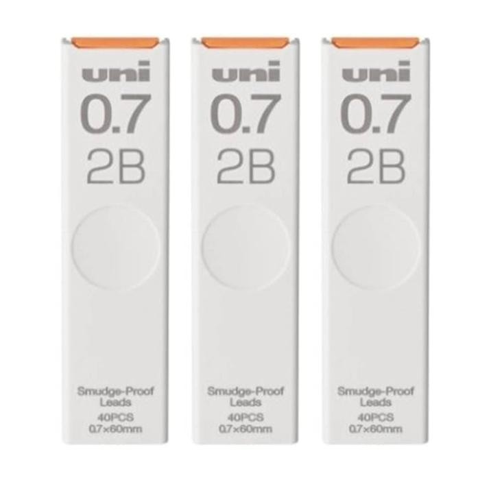 

I77W Isi Pensil Uni Smudge Proof Leads