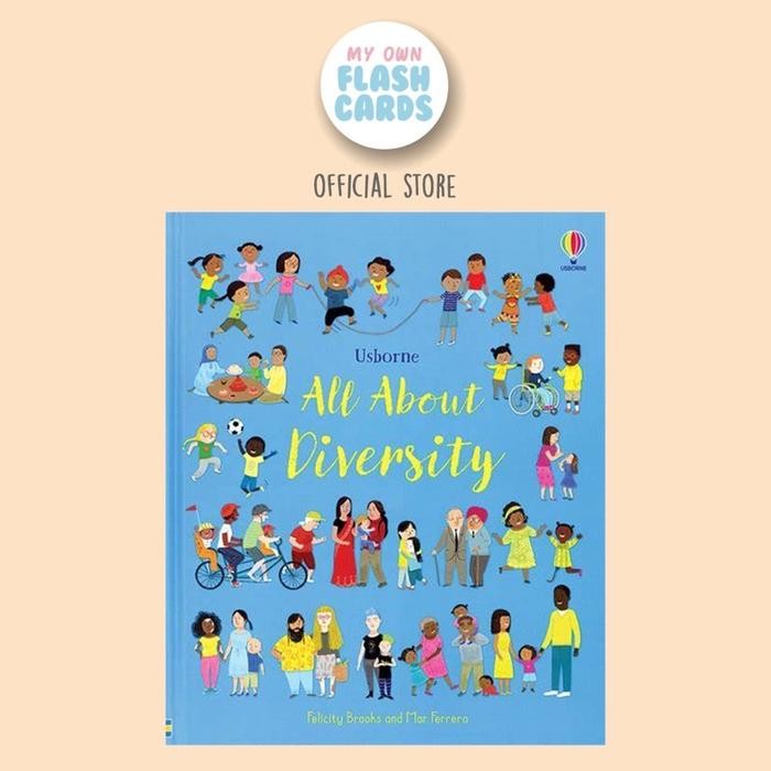 

Usborne All about Diversity - Children ted English Education Book - Buku edukasi Anak kado inggris