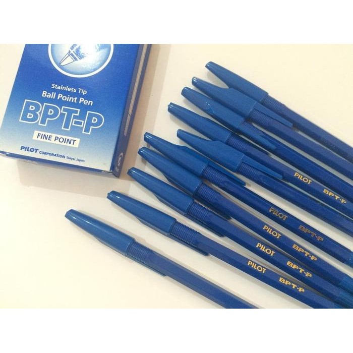

I77W Perlusin! Pilot Pen Ballpoint Bpt-P/ Pulpen Pilot Bptp Biru