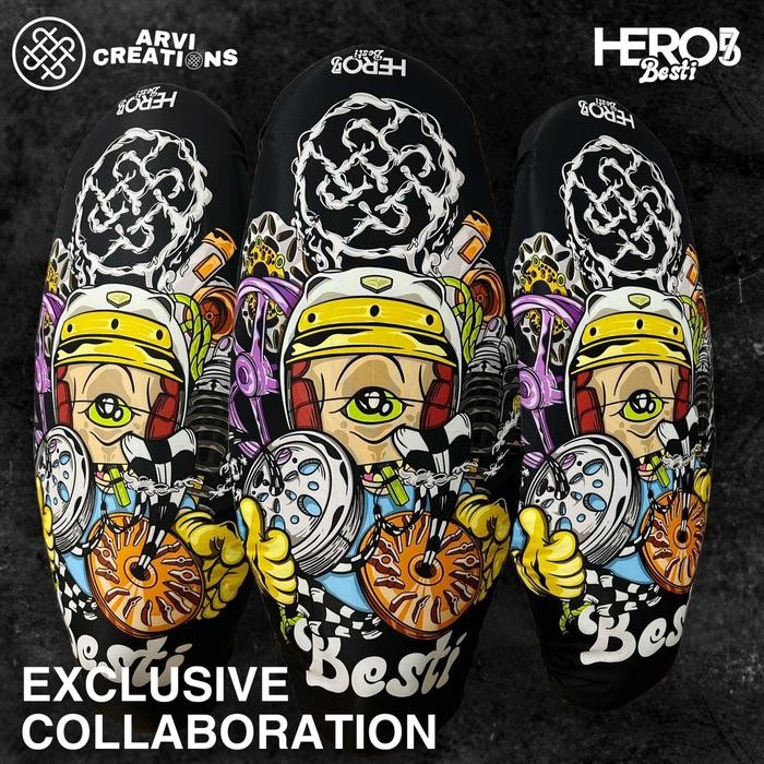 ID'' SARUNG JOK ARVICREATIONS X HERO57 BESTI FOREVER BESTI ANTI CAKAR KUCING & AIR MOTOR