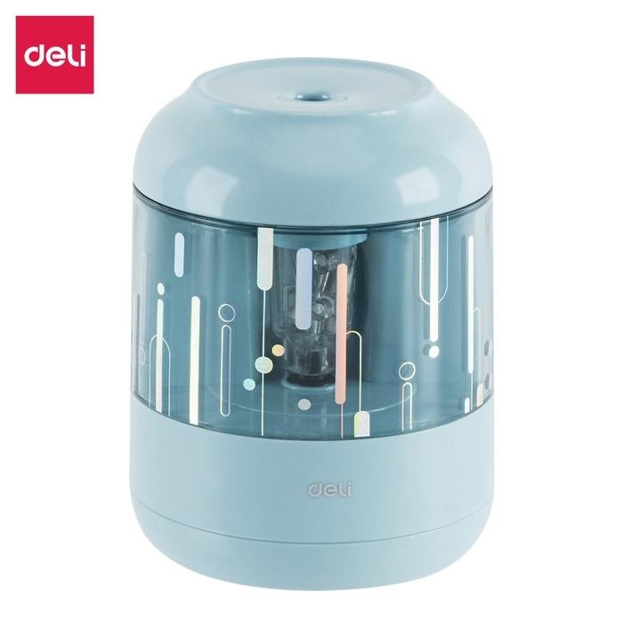 

X689 Deli Electric Pencil Sharpener / Rautan Pensil Otomatis Lucu Eh508 - Putih Stationery