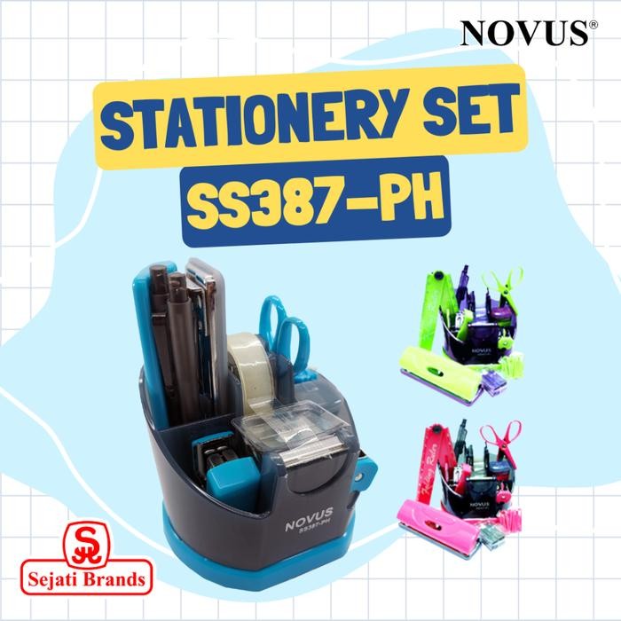 

X689 Novus Stationery Set Ss387-Ph Set Alat Tulis