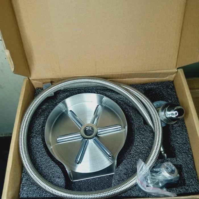 Jug Rinser Stainless Steel Glass Rinser Bundar