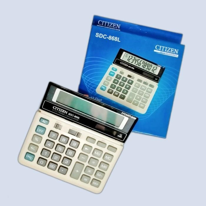 

X689 Kalkulator Citizen Sdc-868L (12 Digit)