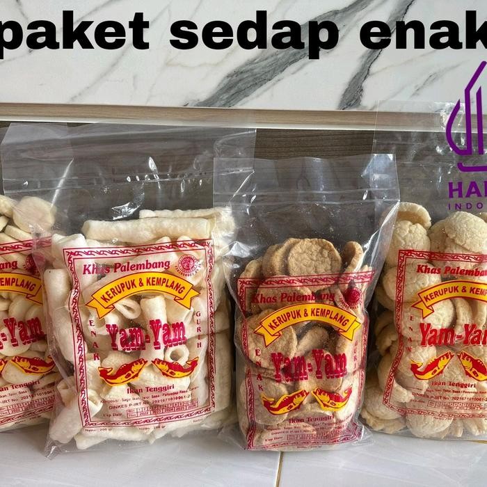 

Sale!! Paket 1Kg Kerupuk Kemplang (Kc,Usus, Kulit,Mangkok)