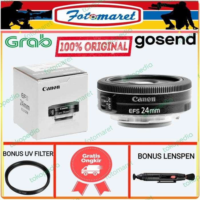 CANON EF-S 24MM F/2.8 STM / LENSA CANON EF-S 24MM F/2.8 STM