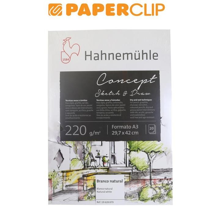 

SKETCH & DRAWING BOOK A3 HAHNEMUHLE CONCEPT 19628879
