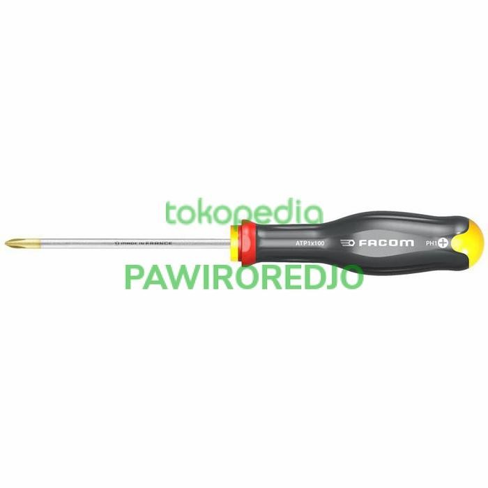 Terlaris Facom Screwdriver Atp2X100 Obeng + Facom Ph2