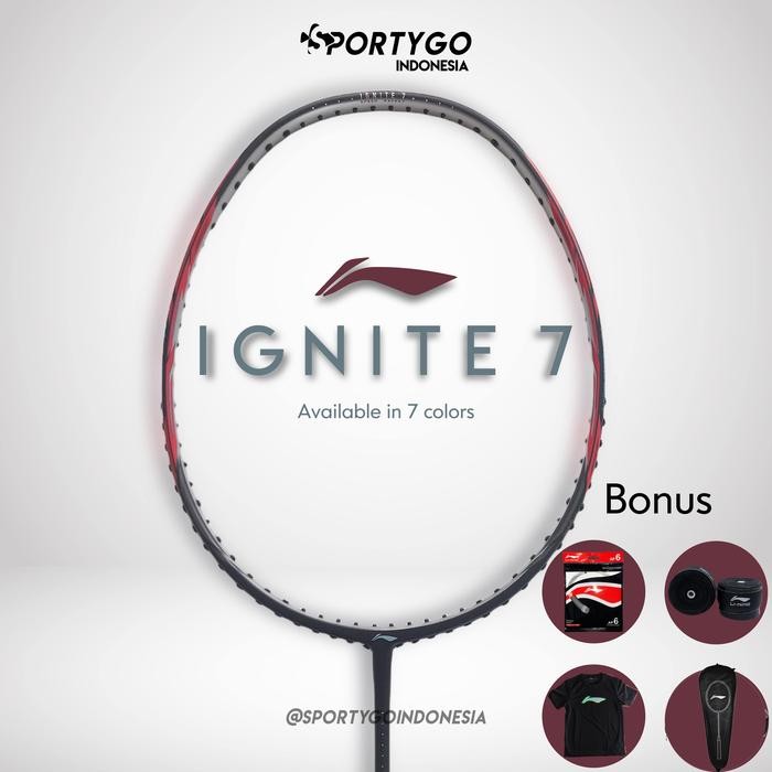 Raket Badminton Lining IGNITE 7 Original