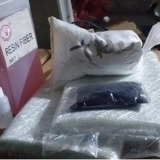 PAKET RESIN UPR FIBER SERAT TALK WARNA