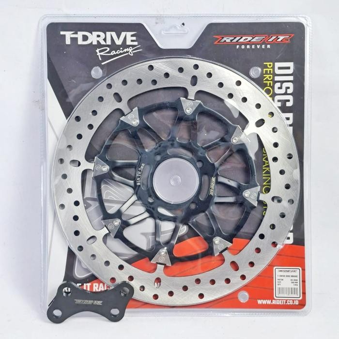 Piringan Cakram Rx King New Lebar 300Mm - Tdr Hitam, Mos