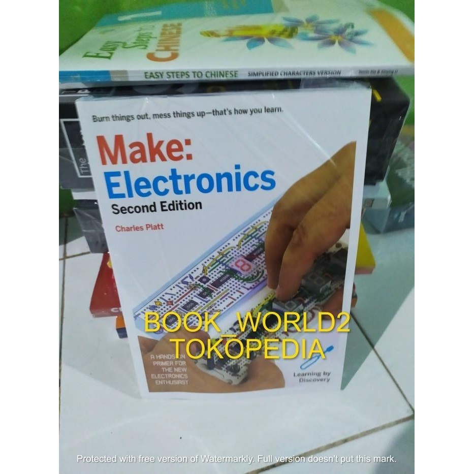 

BUKU MAKE ELECTRONICS LEARNING THROUGH DISCOVERY (CHARLES PLATT)