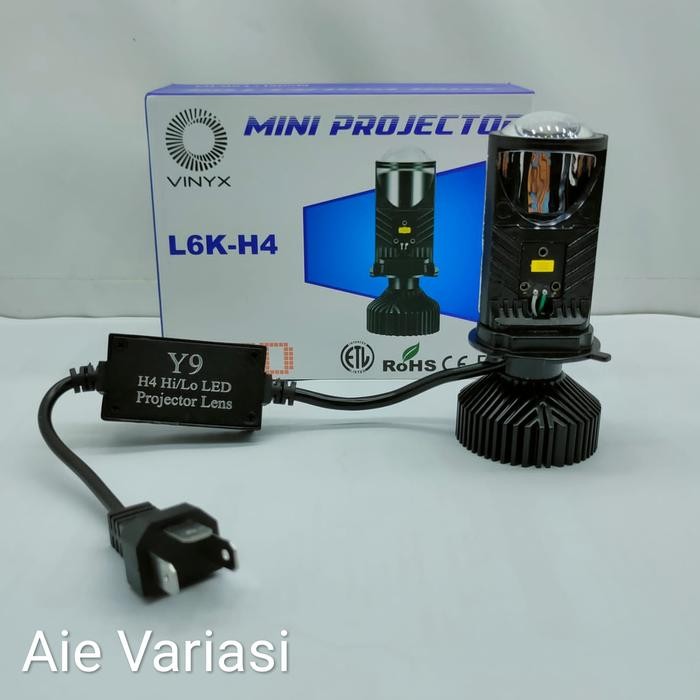 Lampu Led Projector Mini H4 Vinyx