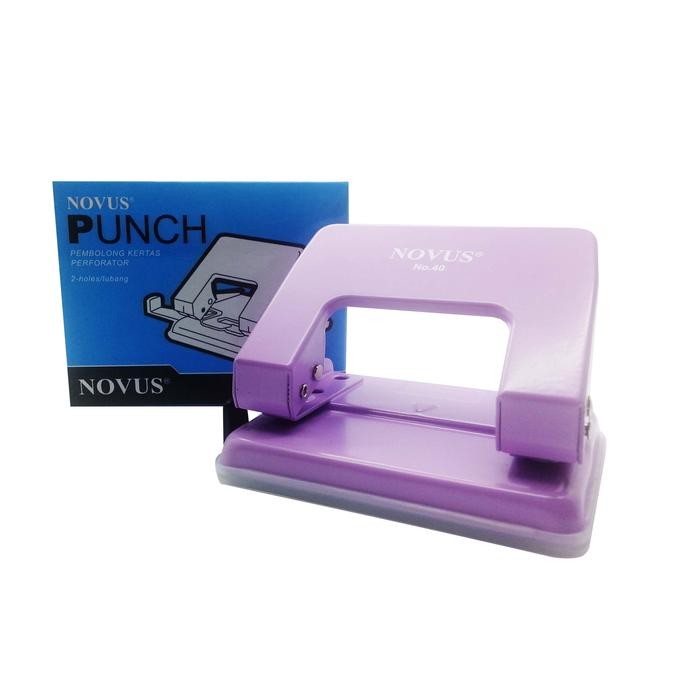 

Novus Paper Punch No.40 (2 Holes) - Pembolong Kertas