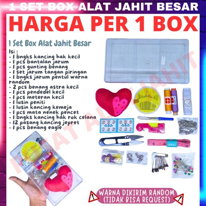 1 SET ALAT JAHIT LENGKAP