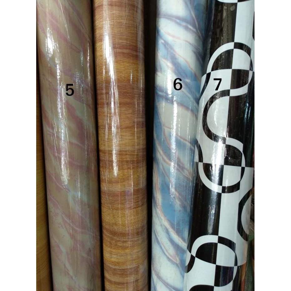 (Allthebest) Karpet PVC vinil vinyl plastik meteran lebar 2 M/ meter