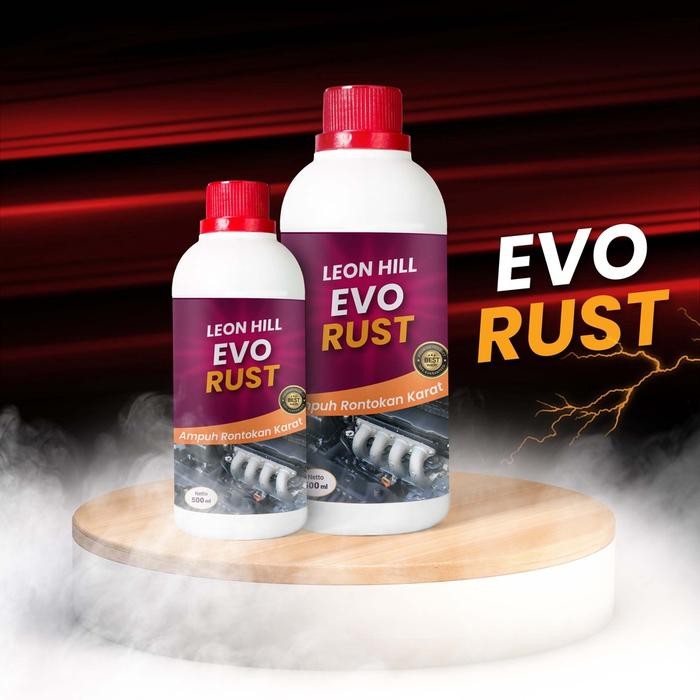 EVO RUST Penghilang/pembersih/karat/kerak/besi/knalpot/stainless/toile