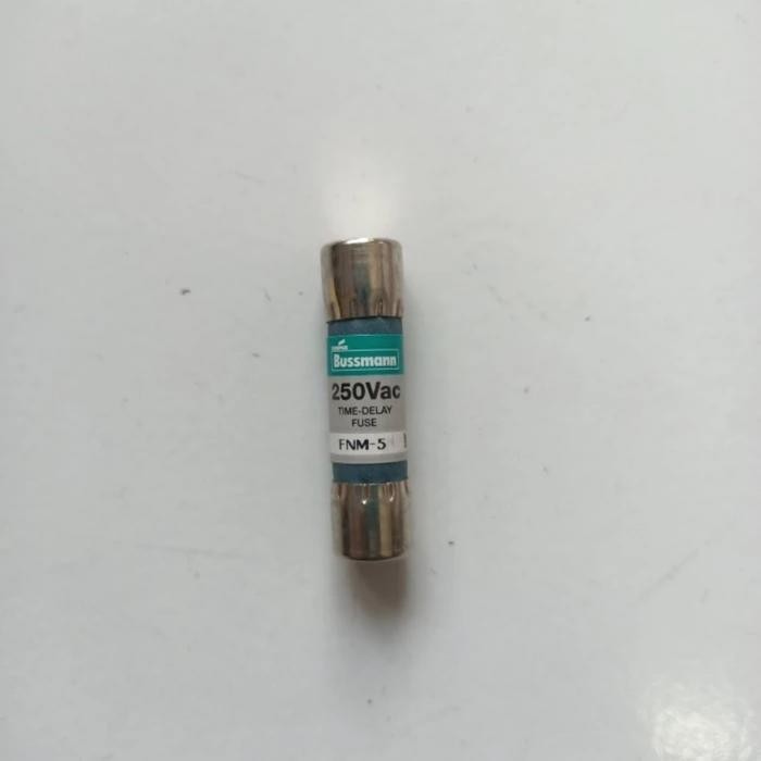 FUSE FNM 5A 250V TIME DELAY FUSE EATON BUSSMANN FNM 5A 250V