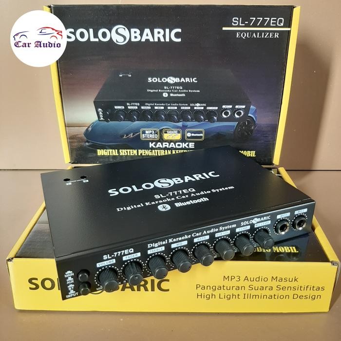 PARAMETRIK AUDIO EQUALIZER AMPLIFIER