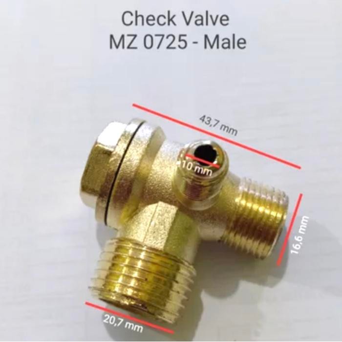 CHECK VAKVE KOMPRESSOR COMPRESSOR KUNINGA ONE WAY KLEP