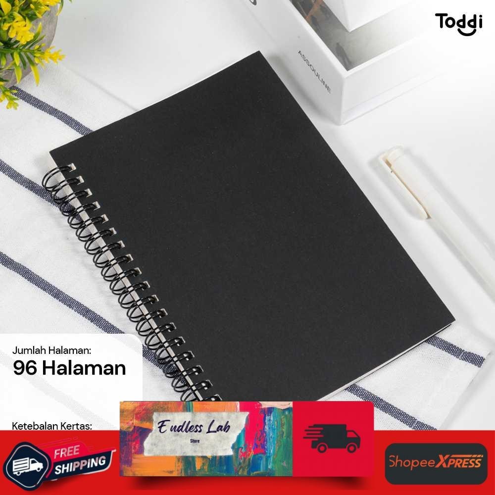 

Toddi Buku Jurnal Softcover Notebook Diary 120GSM 96 Halaman Blank