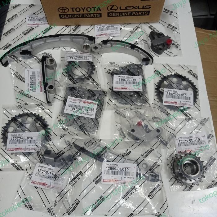 TIMING KIT SET CHAIN SET TOYOTA INNOVA DIESEL REBORN HILUX REVO 2GD