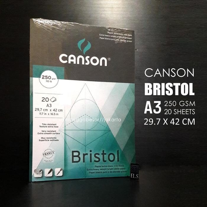 

SARI Canson Bristol A3 Drawing Pad 250 Gsm