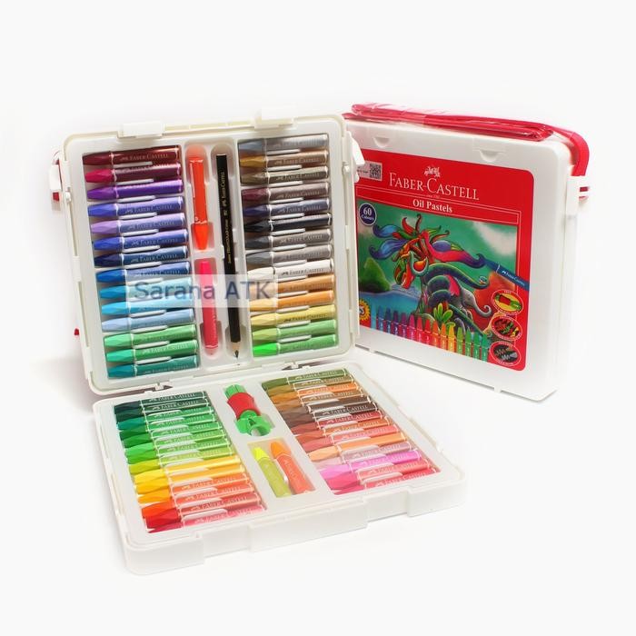 

SARI Faber Castell Crayon Minyak/ Crayon Oil Pastel 60 Warna [ Set ]
