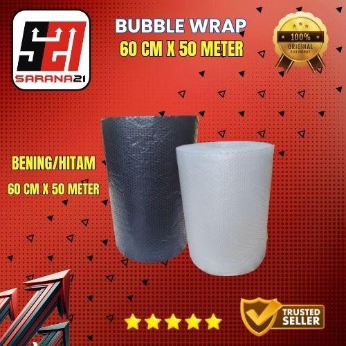 

5WUM Bubble Wrap Premium 60Cm X 50M Gelembung Tebal, Aman Maksimal Plastik