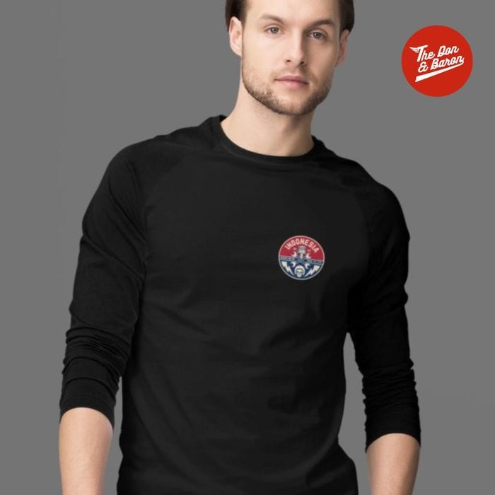 Kaos Lengan Panjang Indonesia Vintage Motor Biker Brotherhood Vol.6