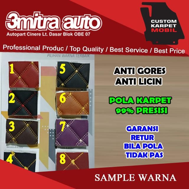 KARPET SANDARAN JOK MOBIL SUZUKI XL7