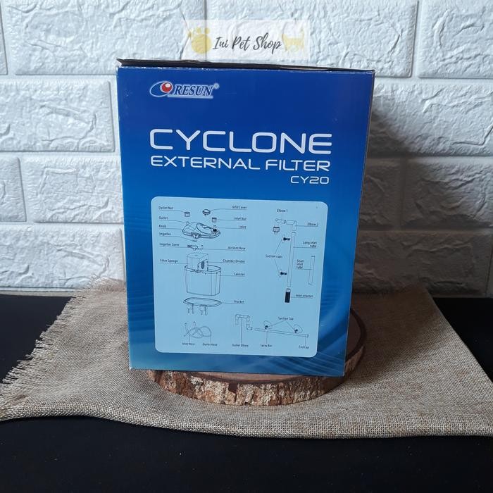 Resun Cy 20 External Filter Canister Aquarium