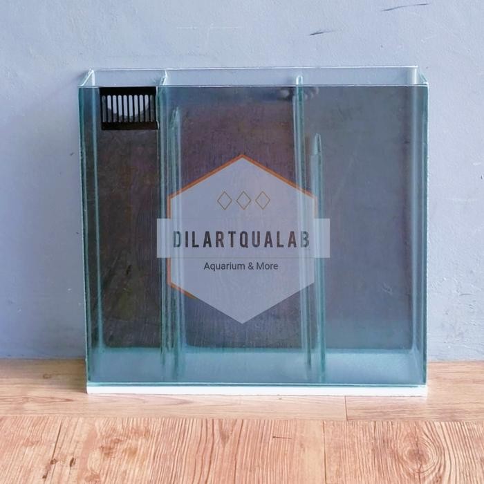Sump Filter Kaca Custom 39X10X35 Cm Pre Order